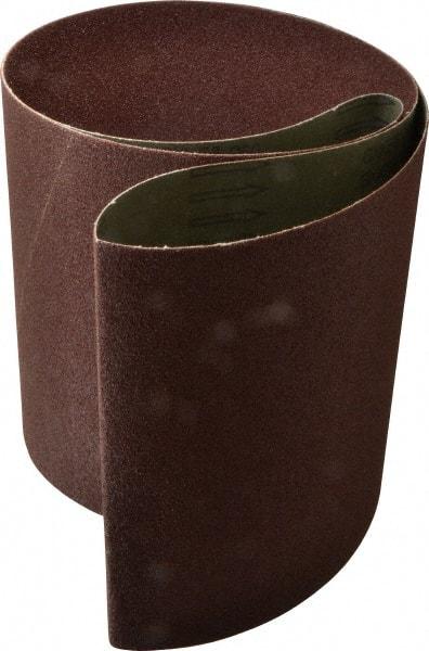 Tru-Maxx - 10" Wide x 70-1/2" OAL, 60 Grit, Aluminum Oxide Abrasive Belt - Aluminum Oxide, Medium, Coated - Exact Tool & Supply