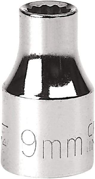 Craftsman Industrial - 1/2" Drive, Standard Hand Socket - 12 Points - Exact Tool & Supply
