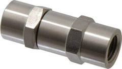 Ham-Let - 1/4" Stainless Steel Check Valve - Inline, FNPT x FNPT, 3,000 WOG - Exact Tool & Supply
