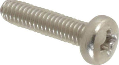 Value Collection - M2.5x0.45 Metric Coarse, 10mm Length Under Head Phillips Drive Machine Screw - Pan Head, Grade 18-8 & A2 Stainless Steel, Uncoated, Without Washer - Exact Tool & Supply