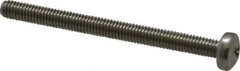 Value Collection - M3x0.50 Metric Coarse, 35mm Length Under Head Phillips Drive Machine Screw - Pan Head, Grade 18-8 & A2 Stainless Steel, Uncoated, Without Washer - Exact Tool & Supply
