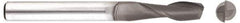 Niagara Cutter - 1/16", 3/16" LOC, 1/8" Shank Diam, 1-1/2" OAL, 2 Flute, Solid Carbide Square End Mill - Single End, Diamond Finish, Spiral Flute, 30° Helix, Centercutting, Right Hand Cut, Right Hand Flute, Series DIA230 - Exact Tool & Supply