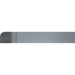 Micro 100 - Radius-Cutting Tool Bits; Tip Material: Brazed Solid Carbide ; Tool Bit Style: RXL ; Convex or Concave Bit: Convex ; Radius (Inch): 1/2 ; Shank Square Size (Inch): 3/4 ; Overall Length (Inch): 4-1/2 - Exact Tool & Supply