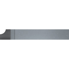 Micro 100 - Radius-Cutting Tool Bits; Tip Material: Brazed Solid Carbide ; Tool Bit Style: RAL ; Convex or Concave Bit: Concave ; Radius (Inch): 7/16 ; Shank Square Size (Inch): 3/4 ; Overall Length (Inch): 4-1/2 - Exact Tool & Supply