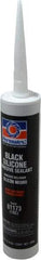 Permatex - 11 oz Cartridge Black RTV Silicone Gasket Sealant - -75 to 450°F Operating Temp, 24 hr Full Cure Time - Exact Tool & Supply