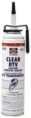 Permatex - 7.25 oz Can Clear RTV Silicone Joint Sealant - -75 to 400°F Operating Temp, 24 hr Full Cure Time - Exact Tool & Supply