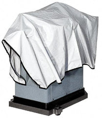 HTC - 112" Long x 72" Wide Tarp & Dust Cover - Gray - Exact Tool & Supply