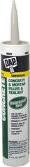 DAP - 10.1 oz Cartridge Gray Acrylic & Latex Filler/Repair Caulk - -30 to 150°F Operating Temp, 30 min Tack Free Dry Time, 24 hr Full Cure Time - Exact Tool & Supply