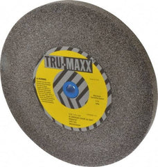Tru-Maxx - 36 Grit Aluminum Oxide Bench & Pedestal Grinding Wheel - 12" Diam x 1-1/4" Hole x 1" Thick, 2705 Max RPM, P Hardness, Very Coarse Grade , Vitrified Bond - Exact Tool & Supply