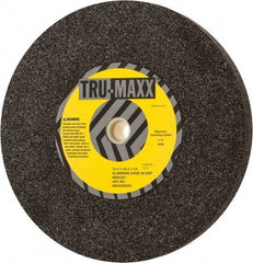 Tru-Maxx - 36 Grit Aluminum Oxide Bench & Pedestal Grinding Wheel - 12" Diam x 1-1/4" Hole x 1-1/2" Thick, 2705 Max RPM, P Hardness, Very Coarse Grade , Vitrified Bond - Exact Tool & Supply
