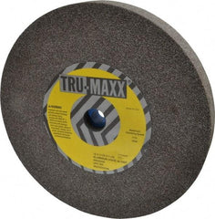 Tru-Maxx - 46 Grit Aluminum Oxide Bench & Pedestal Grinding Wheel - 12" Diam x 1-1/4" Hole x 1-1/2" Thick, 2705 Max RPM, P Hardness, Coarse Grade , Vitrified Bond - Exact Tool & Supply
