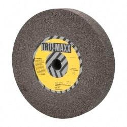 Tru-Maxx - 46 Grit Aluminum Oxide Bench & Pedestal Grinding Wheel - 12" Diam x 1-1/4" Hole x 2" Thick, 2705 Max RPM, P Hardness, Coarse Grade , Vitrified Bond - Exact Tool & Supply