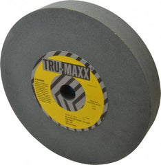 Tru-Maxx - 120 Grit Silicon Carbide Bench & Pedestal Grinding Wheel - 12" Diam x 1-1/4" Hole x 2" Thick, 2705 Max RPM, K Hardness, Fine Grade , Vitrified Bond - Exact Tool & Supply