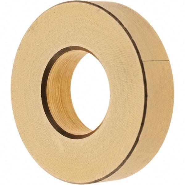 Gibraltar - 3/4" Screw, Brass Standard Flat Washer - 25/32" ID x 1-5/8" OD, 5/32" Thick, Plain Finish - Exact Tool & Supply