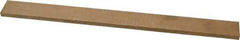 Value Collection - 1/4 Inch Thick x 1 Inch Wide x 1 Ft. Long, Bronze Rectangular Bar - Alloy Aluminum Bronze (CDA 954) - Exact Tool & Supply