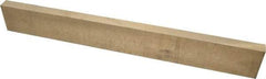 Value Collection - 1/2 Inch Thick x 1-1/2 Inch Wide x 1 Ft. Long, Bronze Rectangular Bar - Alloy Aluminum Bronze (CDA 954) - Exact Tool & Supply