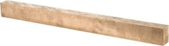 Value Collection - 3/4 Inch Thick x 1 Inch Wide x 1 Ft. Long, Bronze Rectangular Bar - Alloy Aluminum Bronze (CDA 954) - Exact Tool & Supply