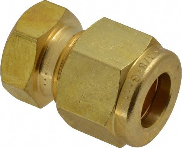 Ham-Let - 3/8" OD, Brass End Cap - Comp Ends - Exact Tool & Supply