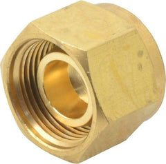 Ham-Let - 1/2" OD, Brass Plug - Comp Ends - Exact Tool & Supply
