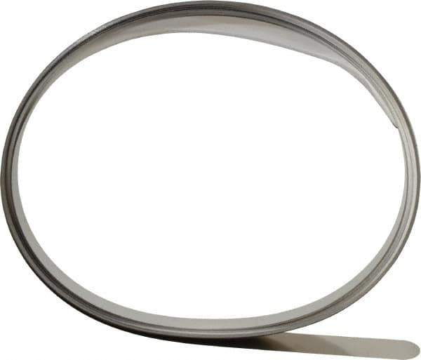SPI - 0.0015 Inch Thick x 25 Ft. Long x 1/2 Inch Wide, Feeler Stock Roll - High Carbon Steel - Exact Tool & Supply