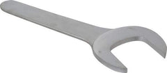 Proto - 52mm Standard Service Open End Wrench - 8-1/2" OAL, Single End, Satin Finish, 30° Head Angle - Exact Tool & Supply