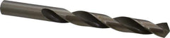 Hertel - 11/16" 118° High Speed Steel Jobber Drill - Bright Finish, Right Hand Cut, Spiral Flute, Straight Shank, 7-5/8" OAL, Standard Point - Exact Tool & Supply