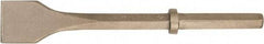 Ampco - 3" Head Width, 18" OAL, 1-1/8" Shank Diam, Chisel - Hex Drive, Hex Shank - Exact Tool & Supply