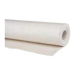 Made in USA - 36" Wide, 1/16" Thick, Buna-N Rubber Foam Sheet - 50 to 60 Durometer, White, -20 to 180°F, 1,000 to 1,200 psi Tensile Strength, Cut-to-Length - Exact Tool & Supply