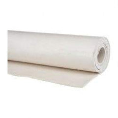 Made in USA - 36" Wide, 1/16" Thick, Buna-N Rubber Foam Sheet - 50 to 60 Durometer, White, -20 to 180°F, 1,000 to 1,200 psi Tensile Strength, Cut-to-Length - Exact Tool & Supply
