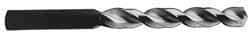 Guhring - 9/16" 130° High Speed Steel Jobber Drill - Bright Finish, Right Hand Cut, Parabolic Flute, Straight Shank, 6-5/8" OAL, Standard Point - Exact Tool & Supply