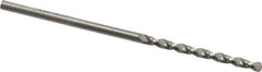 Guhring - 1/16" 130° High Speed Steel Jobber Drill - Bright Finish, Right Hand Cut, Parabolic Flute, Straight Shank, 1-11/16" OAL, Standard Point - Exact Tool & Supply