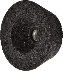 Norton - 5" Diam, 2" Overall Thickness, 16 Grit, Type 11 Tool & Cutter Grinding Wheel - Very Coarse Grade, Aluminum Oxide, Q Hardness, 7,260 RPM - Exact Tool & Supply