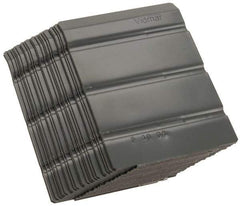 Vidmar - Tool Box Plastic Drawer Divider - 3" Wide x 23/32" Deep x 4-1/2" High, Gray, For Vidmar Cabinets - Exact Tool & Supply