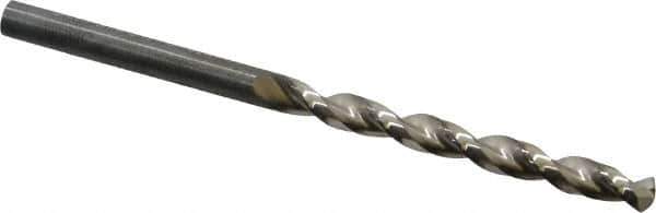 Guhring - #12 130° Cobalt Jobber Drill - Bright Finish, Right Hand Cut, Parabolic Flute, Straight Shank, 3-3/8" OAL, Standard Point - Exact Tool & Supply