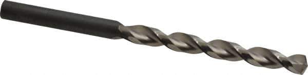 Guhring - Letter I 130° Cobalt Jobber Drill - Bright Finish, Right Hand Cut, Parabolic Flute, Straight Shank, 4-9/32" OAL, Standard Point - Exact Tool & Supply