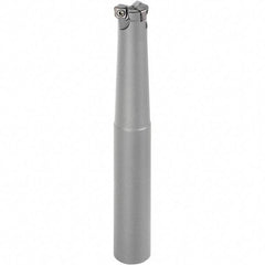 Iscar - 3/4" Cutting Diam, 3/4" Shank Diam, 3/4" Max Depth of Cut, Straight Shank Indexable Copy End Mill - 3 Inserts, CNHT, ENHT Insert, E93CN Toolholder - Exact Tool & Supply