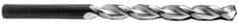 Guhring - Letter J 130° Solid Carbide Jobber Drill - TiN Finish, Right Hand Cut, Parabolic Flute, Straight Shank, 4-1/8" OAL, Standard Point - Exact Tool & Supply