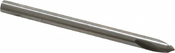 Guhring - 4mm Body Diam, 90°, 55mm OAL, High Speed Steel Spotting Drill - Exact Tool & Supply