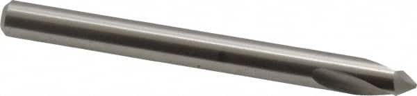 Guhring - 1/4" Body Diam, 90°, 70mm OAL, High Speed Steel Spotting Drill - Exact Tool & Supply