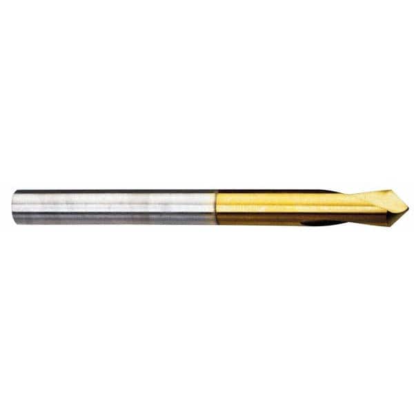 Guhring - 8mm Body Diam, 120°, 79mm OAL, High Speed Steel Spotting Drill - Exact Tool & Supply