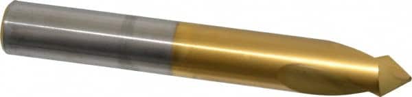 Guhring - 5/8" Body Diam, 90°, 115mm OAL, High Speed Steel Spotting Drill - Exact Tool & Supply
