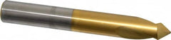 Guhring - 5/8" Body Diam, 90°, 115mm OAL, High Speed Steel Spotting Drill - Exact Tool & Supply