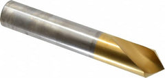Guhring - 1" Body Diam, 90°, 156mm OAL, High Speed Steel Spotting Drill - Exact Tool & Supply