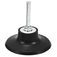 Superior Abrasives - Disc Backing Pads; Backing Pad Type: Quick-Change Type R ; Pad Diameter (Inch): 4 ; Maximum RPM: 12000.000 ; Quick Change Compatibility: Type R ; Shank Diameter (Inch): 1/4 ; Shank Diameter (Decimal Inch): 1/4 - Exact Tool & Supply