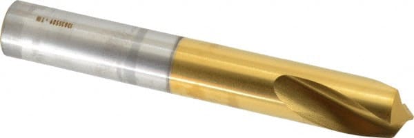 Guhring - 5/8" Body Diam, 120°, 115mm OAL, High Speed Steel Spotting Drill - Exact Tool & Supply