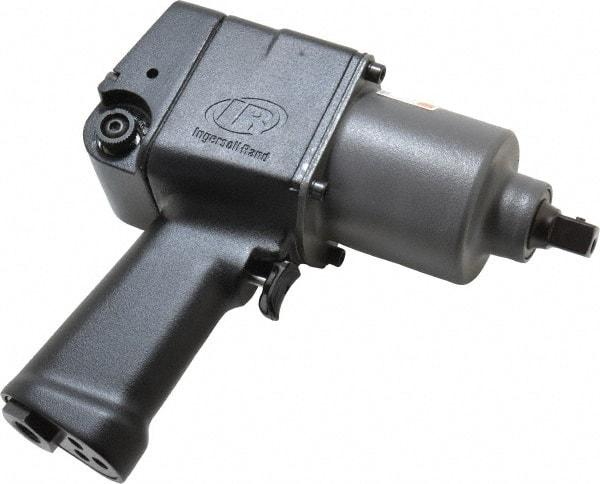 Ingersoll-Rand - 1/2" Drive, 5,000 RPM, 500 Ft/Lb Torque Impact Wrench - Pistol Grip Handle, 1,200 IPM, 23 CFM, 1/4" NPT Inlet - Exact Tool & Supply