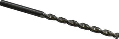 Guhring - #22 130° Solid Carbide Jobber Drill - Bright Finish, Right Hand Cut, Parabolic Flute, Straight Shank, 3-1/8" OAL, Standard Point - Exact Tool & Supply