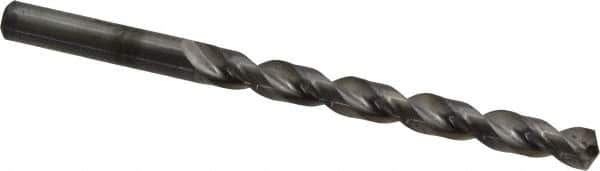 Guhring - Letter L 130° Solid Carbide Jobber Drill - Bright Finish, Right Hand Cut, Parabolic Flute, Straight Shank, 107.95mm OAL, Standard Point - Exact Tool & Supply
