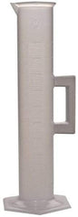 Bel-Art - 2,000 ml Polypropylene Graduated Cylinder - 20 ml Graduation, 3-7/16" Diam x 19-19/64" High - Exact Tool & Supply