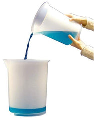 Bel-Art - 10,000 ml Polypropylene Beaker - 14" Diam x 10" High - Exact Tool & Supply